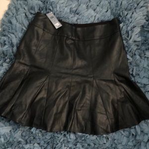 Leather skirt